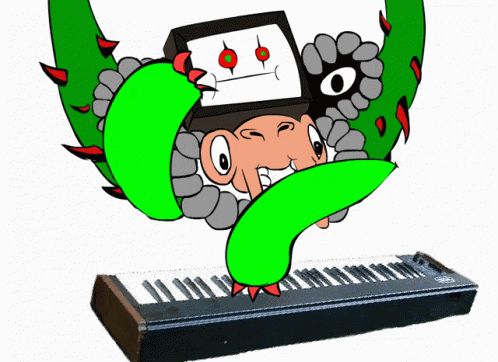 Musical Keyboard Piano Keys GIF