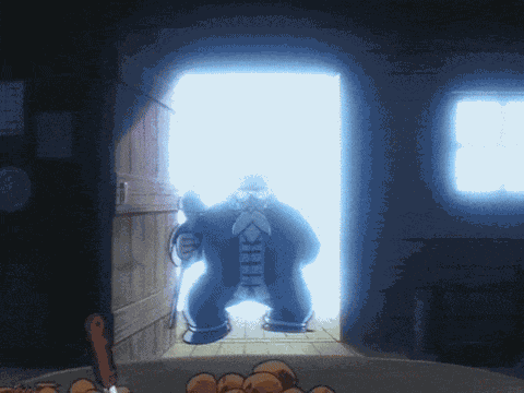 Muten Roshi Arrives GIF