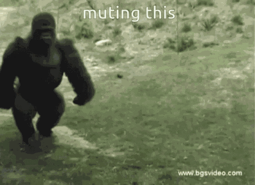 Muting This Muting Monkey GIF