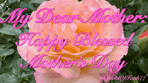 My Dear Mother Happy Blessed Mothers Day Ever Virgin Mary Alter Amen Angel Authority Accept Bow Baptism Baptize Adore GIF