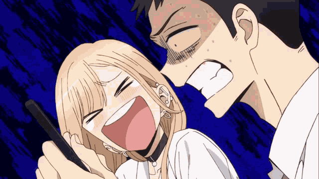 My Dress Up Darling Anime Laughing GIF
