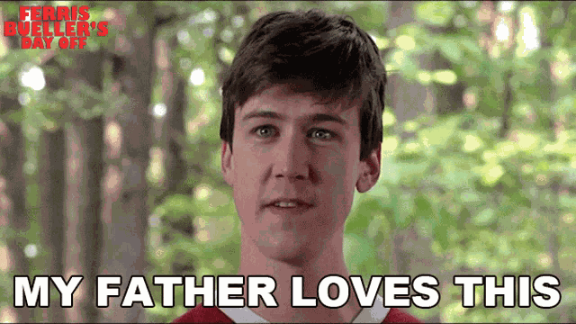 My Father Loves This Car More Than Life Itself Cameron Fry GIF