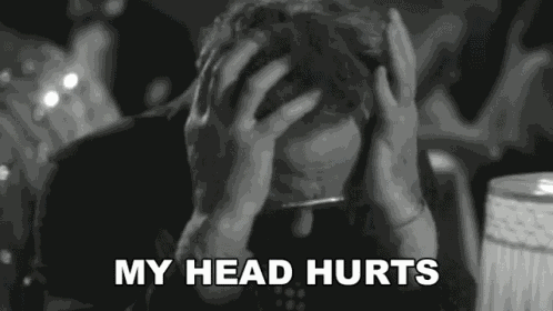 My Head Hurts George Kingsley GIF