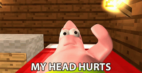 My Head Hurts Headache GIF