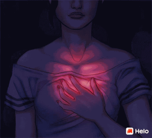 My Heart Heart Beating GIF