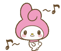 My Melody Dance Sticker