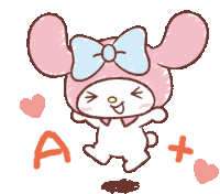 My Melody Onegai My Melody Sticker