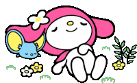 My Melody Sleep Sticker