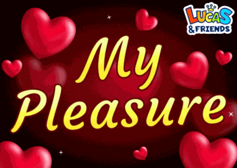 My Pleasure Thanks GIF