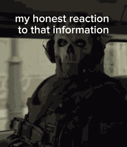 My Reaction To That Information GIF