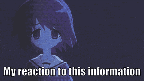 My Reaction To That Information Live Reaction GIF