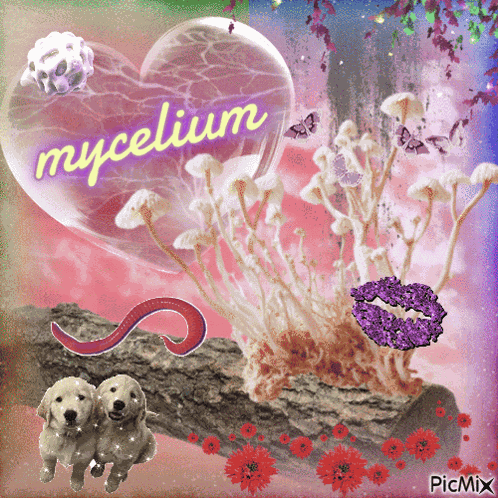 Mycelium Love GIF