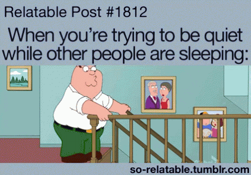 Mylife Sneaking GIF