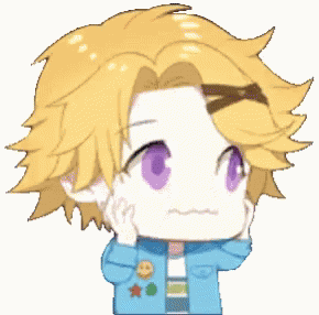 Mystic Messenger Blush GIF