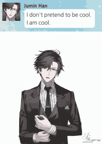 Mystic Messenger Reaction GIF
