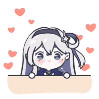 Mythikore Anime Girl Sticker