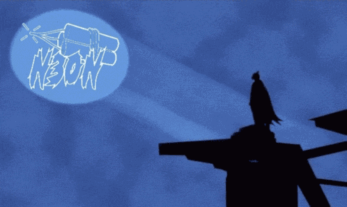 N3on Batman GIF