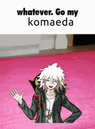 Nagito Komaeda Danganronpa GIF