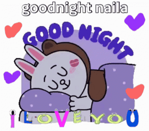 Naila Goodnight GIF