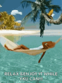 Nap Time Summer Dreaming GIF