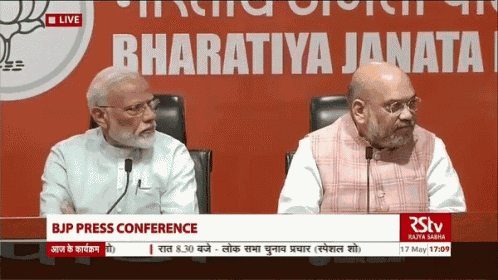 Narendra Modi Amit Shah GIF