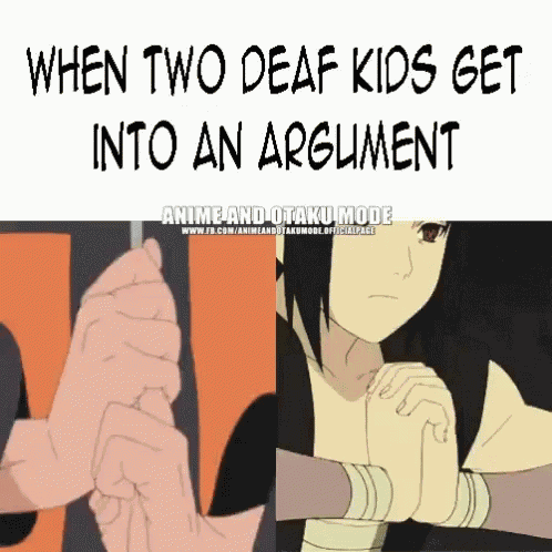 Naruto Deaf Kids GIF