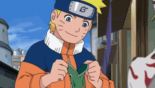 Naruto Frog Wallet GIF