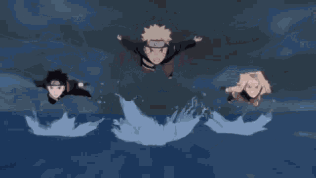 Naruto Naruto Triple Jutsu GIF