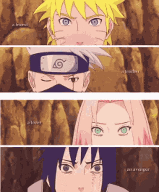Naruto Team7 GIF