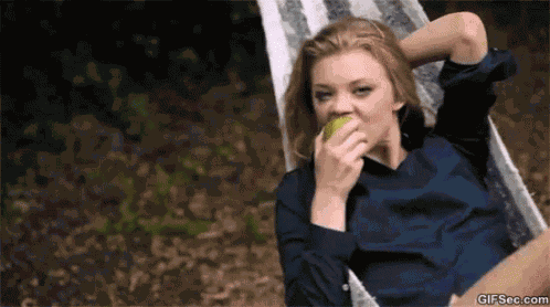 Natalie Dormer Eat GIF