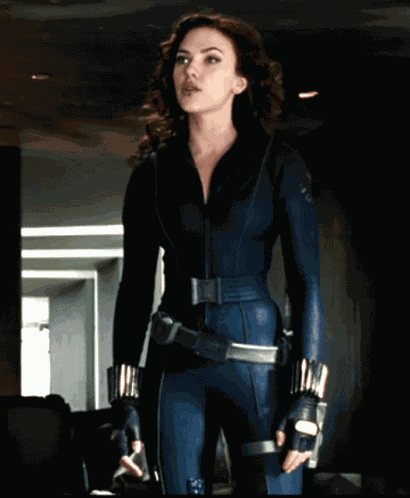 Natasha Romanoff Black Widow GIF