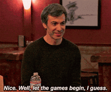 Nathan Fielder Let The Games Begin GIF