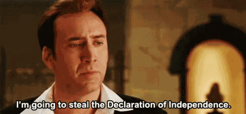 National Treasure Benjamin Gates GIF