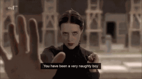 Naughty Stop GIF