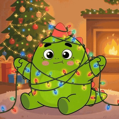 Navideño Sleepagotchi GIF