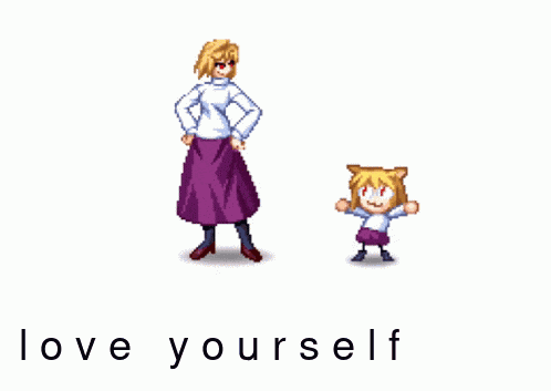 Neco Arc Love Yourself GIF