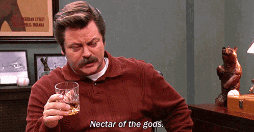 Nectar Of The Gods Ron Swanson GIF