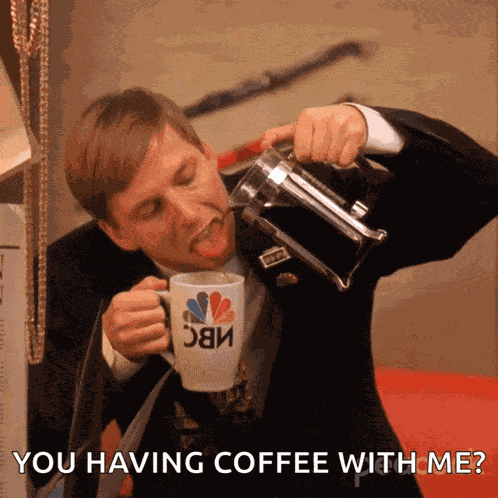 Need My Morning Coffee Kenneth GIF