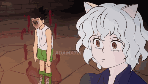 Neferpitou Gon GIF