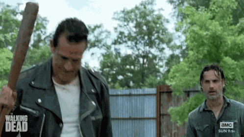 Negan The Walking Dead GIF