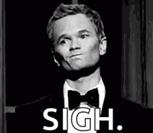 Neil Patrick Harris Sad GIF