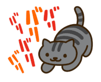 Neko Atsume Cat Sticker