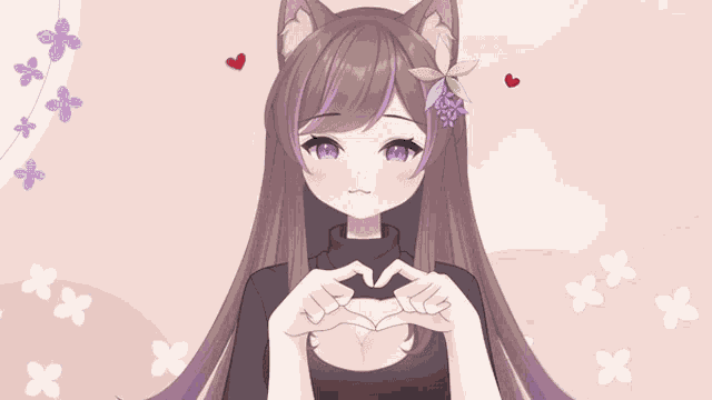 Neko Ella Vtuber GIF