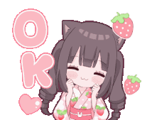 Neko Ok Sticker