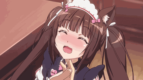 Neko Para Chocola GIF