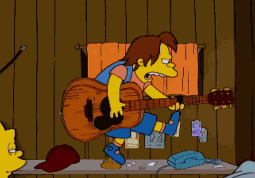 Nelson Tocando GIF