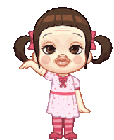 Neneng Gesrek Lalalala Sticker