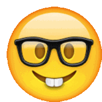 Nerd Emoji Sticker