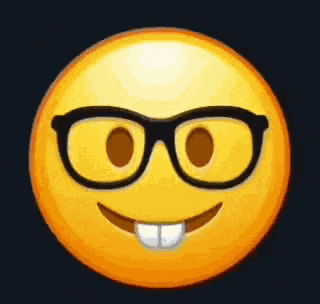 Nerd Emoji GIF