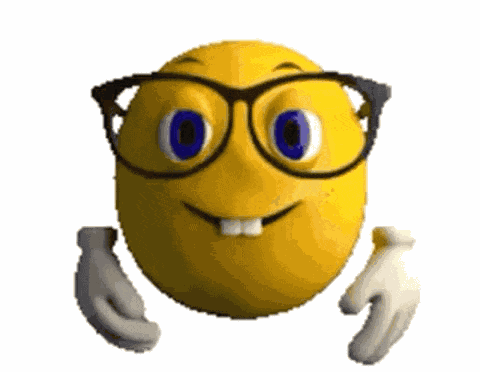 Nerd Emoji Meme GIF